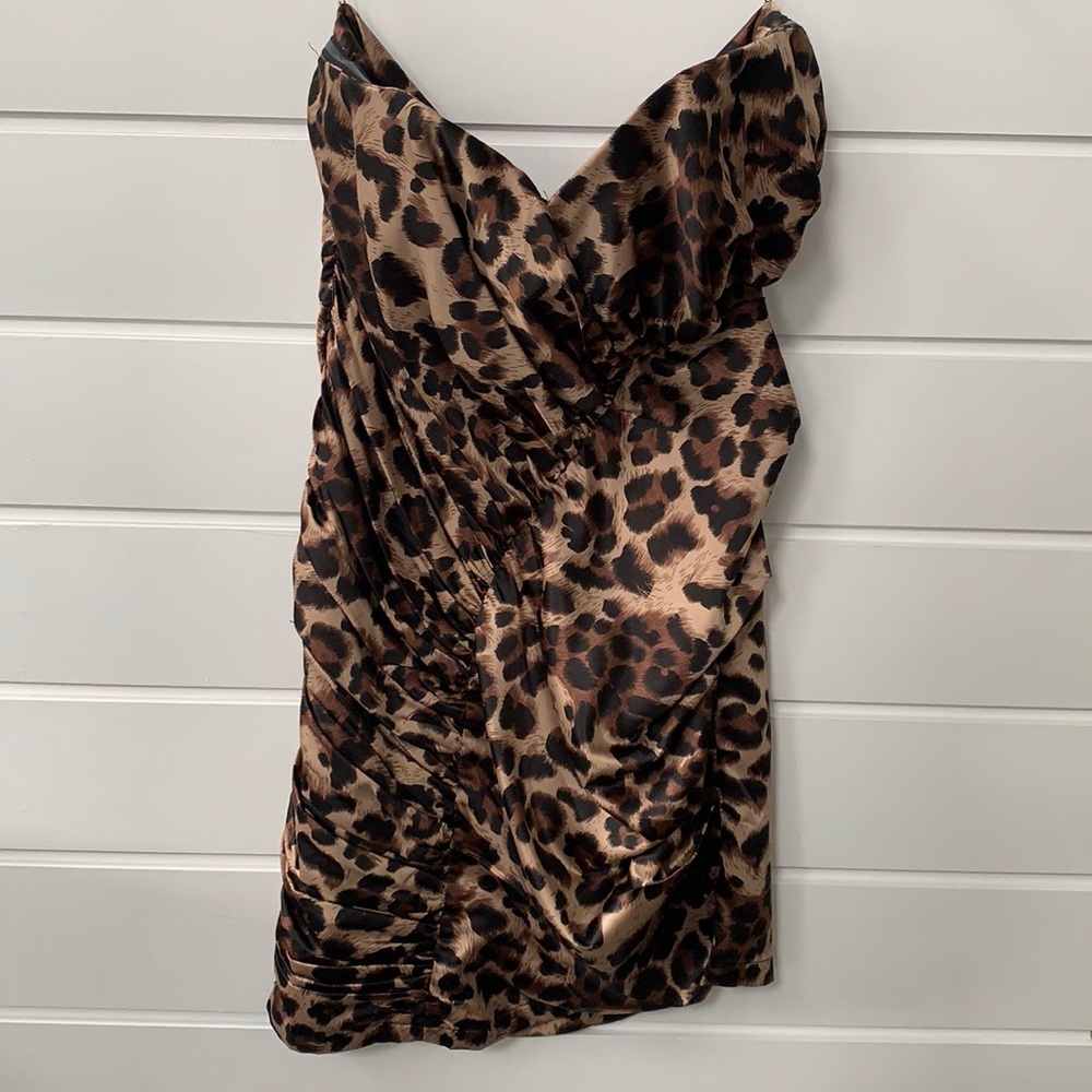 ❤️Sexy Lipsy London Leopard print dress